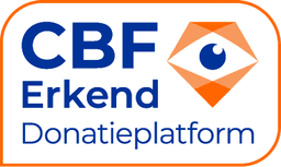 Logo CBF erkend donatieplatform